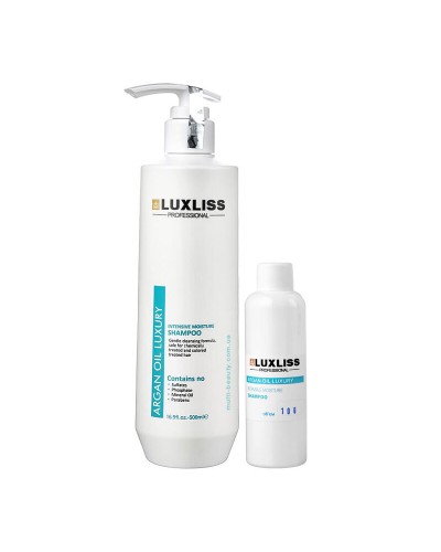 Увлажняющий аргановый шампунь Luxliss Argan Oil Luxury Intensive Moisture Shampoo Original