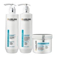 Набір Luxliss Intensive moisture зволожуючі арганові шампунь, кондиціонер та маска 500/500/400 мл