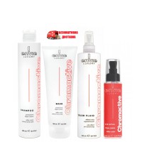 Набор Envie Chromactive Color Protector шампунь, маска, флюид и кристаллы для защиты цвета окрашенных волос (EN439/EN437/EN440/EN457), 250/250/100/250 мл