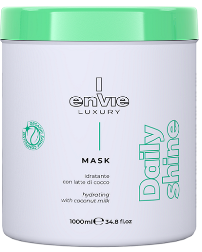 Маска Envie Daily Shine Hydrating Mask для блиску та зволоження волосся 500 мл розлив