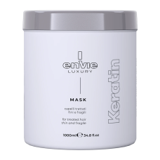 Капиллярная маска Envie Luxury Keratin Mask с кератином для поврежденных волос 1000 мл. заводская