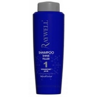 Шампунь для блиску волосся Raywell Shine Filler Shampoo з гіалуроновою кислотою 500 г (розлив)