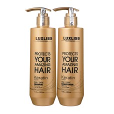 Luxliss Keratin Care шампунь и кондиционер 2х500 мл Кератиновая серия Оригинал!