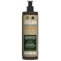 Увлажняющий шампунь Envie Vegan Frizzy and Dry Shampoo Linum Seed Extract для сухих и вьющихся волос, 250 г (розлив)