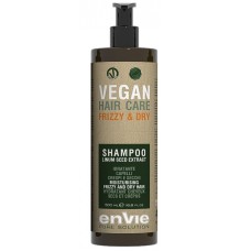 Увлажняющий шампунь Envie Vegan Frizzy and Dry Shampoo Linum Seed Extract для сухих и вьющихся волос, 250 г (розлив)