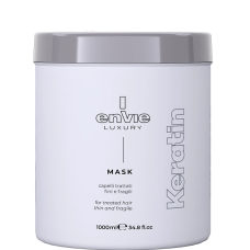 Набір Envie Luxury Keratin шампунь та маска для пошкодженого волосся з кератином 2х1000 мл  