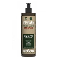 Шампунь Envie Vegan Dandruff Shampoo Tea Tree Oil проти лyпи з олією чайного дерева 500 мл (заводська)