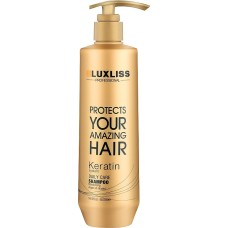 Набір Luxliss Keratin Smoothing Daily Care кератиновий шампунь та кондиціонер для щоденного використання 2x200 г (розлив)