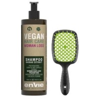 Зміцнюючий шампунь Envie Vegan Woman Loss Shampoo Baobab Extract проти випадіння волосся у жінок 500 мл