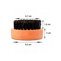 Щетка для фейда, бороды  Beard Brush для барбера, круглая 5,5 см