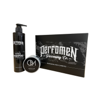 Подарунковий набір для чоловіків PerfomeN Daily Shampoo 250 мл + QM Matte Clay 100 мл