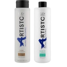 Набір Elea Professional Artisto Balance & Keratin шампунь, кондиціонер та маска для відновлення волосся 1000/1000/1100 мл