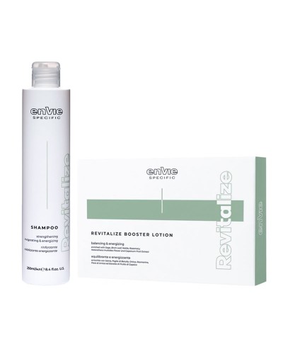 Набір Envie Specific Revitalize шампунь і ампули проти випадіння волосся та для росту волосся (EN369/EN376), 250+10x10 мл