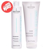 Набор Envie Luxury Sos Express аминокислотные шампунь и маска для мгновенного восстановления волос 2x250 мл