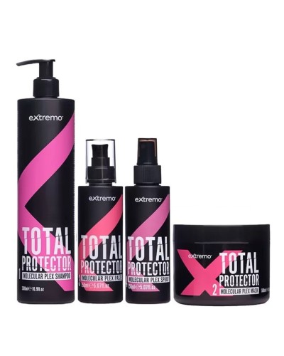 Набір Extremo Total Protector Molecular Plex для комплексного відновлення волосся (EX440), 2x500+2x150 мл