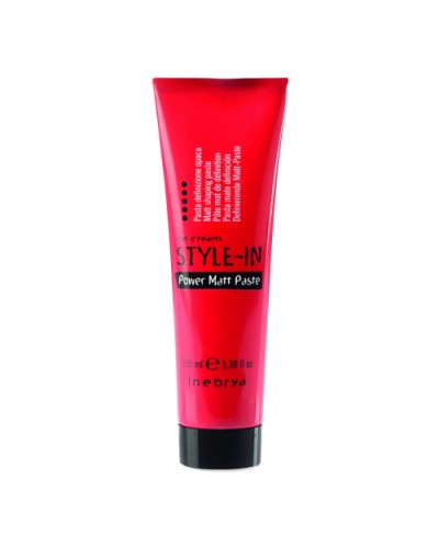 Матова моделювальна паста для волосся Inebrya Power Мatt Рaste, 100 мл