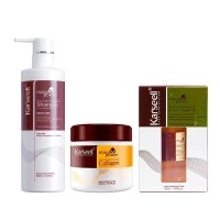 Набір Karseell Мaca Essence Repair шампунь, маска та олійка для пошкодженого волосся, 500/500/50 мл