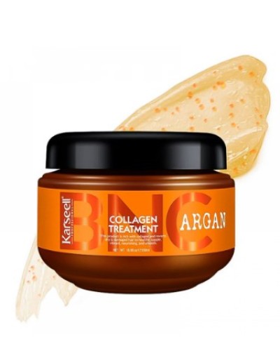 Набір Karseell BNC Argan DUO-1 колагенова маска і арганова олійка для пошкодженого волосся, 550/60 мл