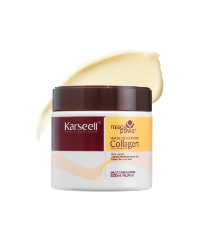 Кондиціонуюча маска-есенція Karseell Collagen Hair Mask з аргановим маслом для відновлення волосся, 500 мл