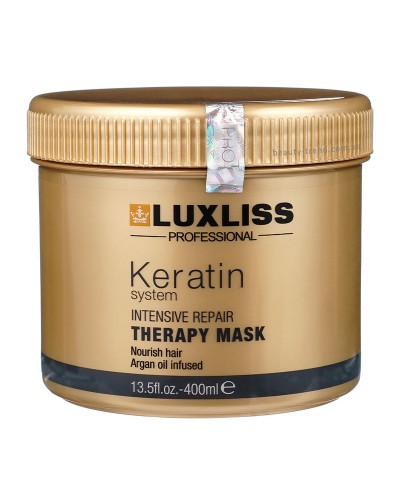 Кератинова маска Luxliss Keratin Intensive Repair Therapy Mask 400 мл