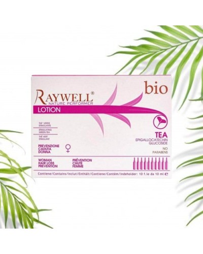 Ампули лосьйон проти випадіння волосся у жінок Raywell Bio Tea Lotion