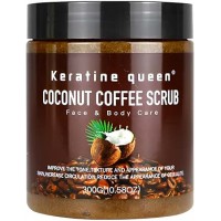 Скраб для тіла з ароматом кави Keratine Queen, 300 мл