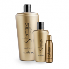 Набір для пошкодженого волосся: Kleral System Semi Di Lino – шампунь, маска, рідкі кристали та флюїд 1000/1000/100/150 мл