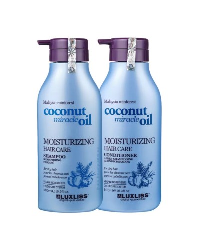 Набір Luxliss Moisturizing Hair Care зволожуючі шампунь та кондиціонер для сухого та пошкодженого волосся