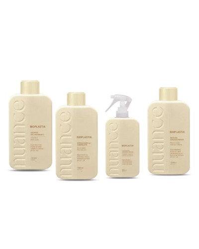 Набір для холодного відновлення (реконструкції) пошкодженого волосся Nuance Bioplastia Capilar 1000/1000/500/1000 мл