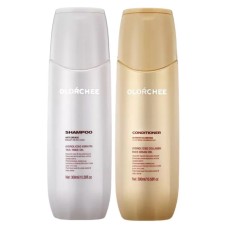 Набор Olorchee Anti Grease DUO шампунь и кондиционер Nutrient Nourishing для жирных волос и кожи головы 2х300 мл