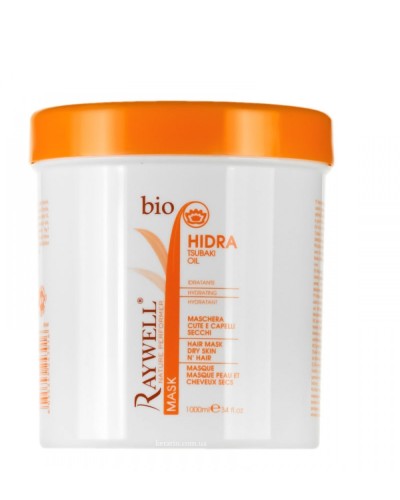 Набір Raywell BIO для жирної шкіри голови та сухого волосся: Шампунь ROSY, Маска HIDRA, термозахист 10в1, 500+500+100 г (розлив)