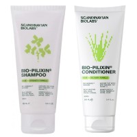 Набір для зміцнення та відновлення волосся Scandinavian Biolabs Bio-Pilixin Duo шампунь та кондиціонер, 2х100 мл
