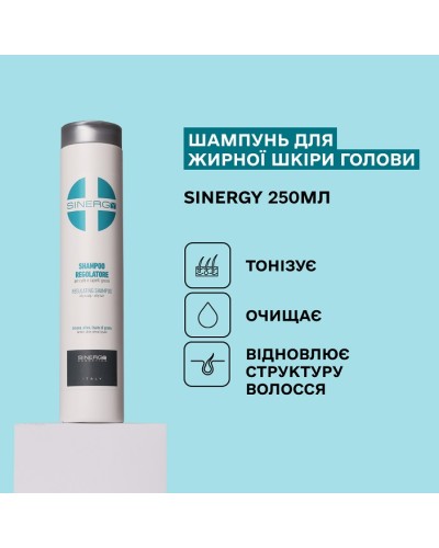 Шампунь для жирной кожи головы Sinergy Regulation Shampoo, 1000 мл