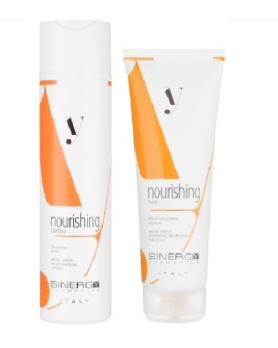Набір Sinergy Smart DUO шампунь і маска для зволоження сухого та пошкодженого волосся, 2х250 мл