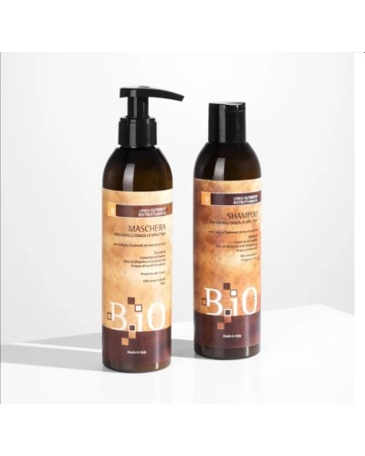 Набір B.iO Sinergy DUO живильний шампунь та маска для відновлення волосся, 2х250 мл