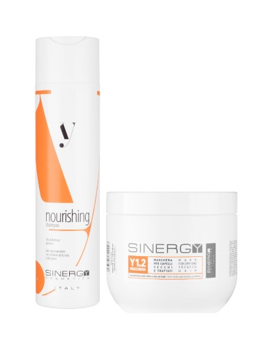 Набір Sinergy Smart DUO шампунь і маска для зволоження сухого та пошкодженого волосся, 500/250 мл