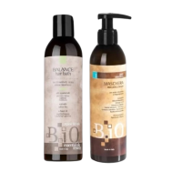 Набір DUO для жирної шкіри голови та сухого волосся B.iO Sinergy шампунь та маска, 2*250 мл