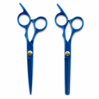 Набір перукарських ножиць Toni&Guy Blue для стрижки та філірування волосся, 5.5
