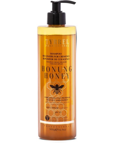 Шампунь-реконструктор Tyrrel Honung Honey Collagen Reconstructive Shampoo, 500 мл