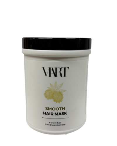 Відновлююча маска VIART Hair Mask with Castor Oil для зволоження і живлення сухого волосся, 1000 мл