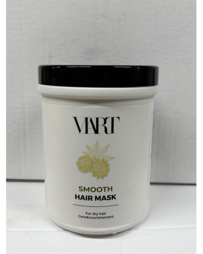Відновлююча маска VIART Hair Mask with Castor Oil для зволоження і живлення сухого волосся, 1000 мл