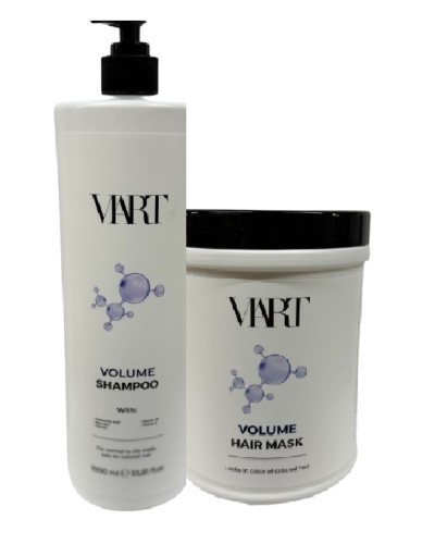 Набір VIART DUO with Hyaluronic Acid шампунь та маска для відновлення та об'єму тонкого волосся, 2х1000 мл