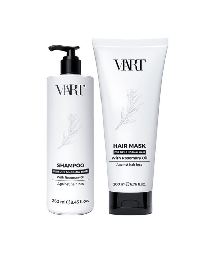 Набір проти випадіння VIART DUO with Rosemary Oil шампунь і маска для для сухого і нормального волосся, 250+200 мл