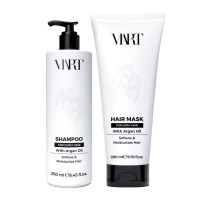 Набор VIART DUO with Argan Oil увлажняющий шампунь и маска для вьющихся волос, 250+200 мл.