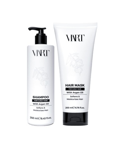 Набір VIART DUO with Argan Oil зволожуючі шампунь і маска для кучерявого волосся, 250+200 мл
