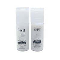 Набір VIART with Hyaluronic Acid шампунь і маска для відновлення та об'єму тонкого волосся, пробники 2x25 мл