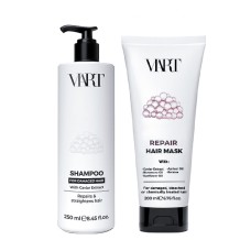 Набір VIART with Caviar Extract шампунь і маска для відновлення і розгладжування волосся, 250/200 мл