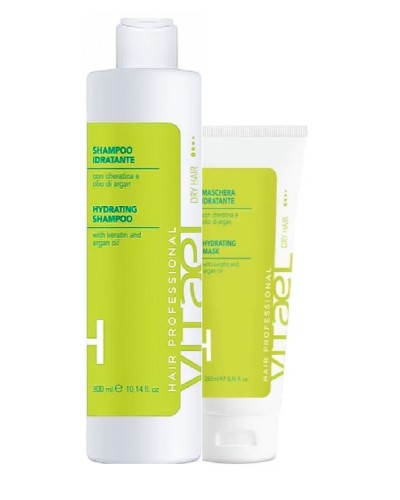 Набір VITAEL Dry Hair DUO шампунь, маска для зволоження сухого волосся, 300/250 мл