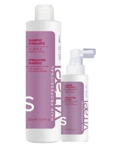 Набір VITAEL Hair Loss Stimulating шампунь і лосьйон проти випадіння та для росту волосся, 300+100 мл