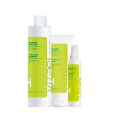 Набор VITAEL Dry Hair TRIO шампунь, маска и термозащита для увлажнения волос, 300/250/150 мл
